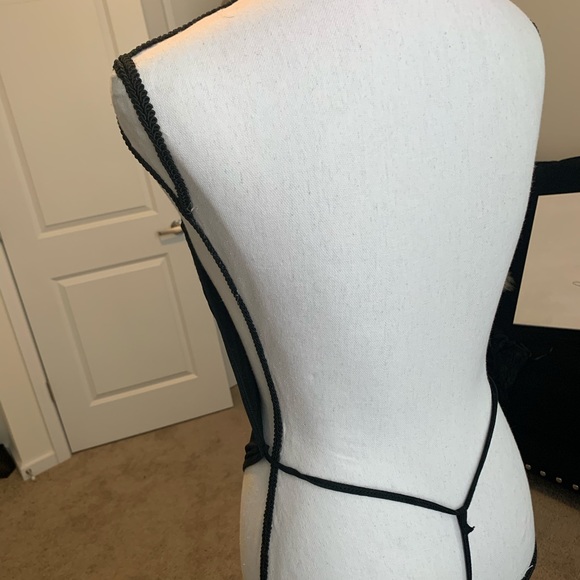 NWOT Lingerie G-string one piece 🖤 - Picture 2 of 2